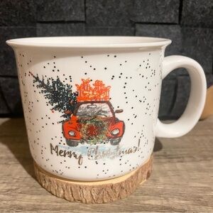 HOLLY & JOY Christmas Truck Mug